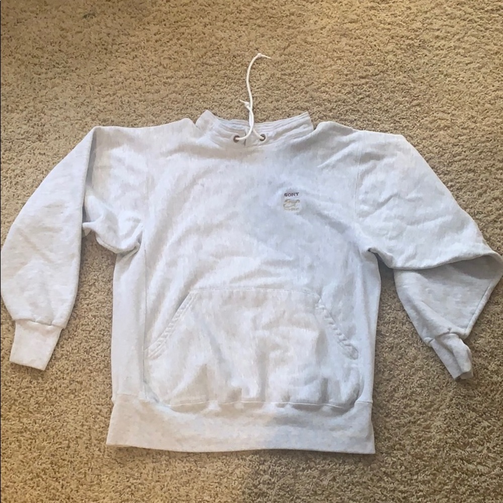 Crew neck grey